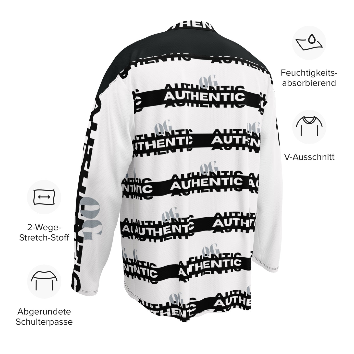 Recycled hockey fan jersey