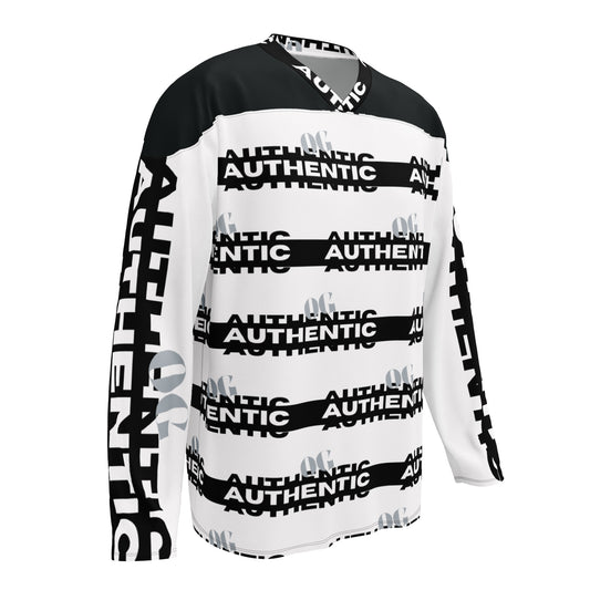 Recycled hockey fan jersey
