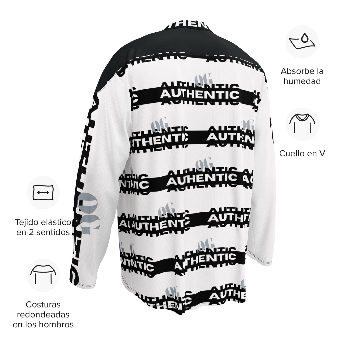 Recycled hockey fan jersey