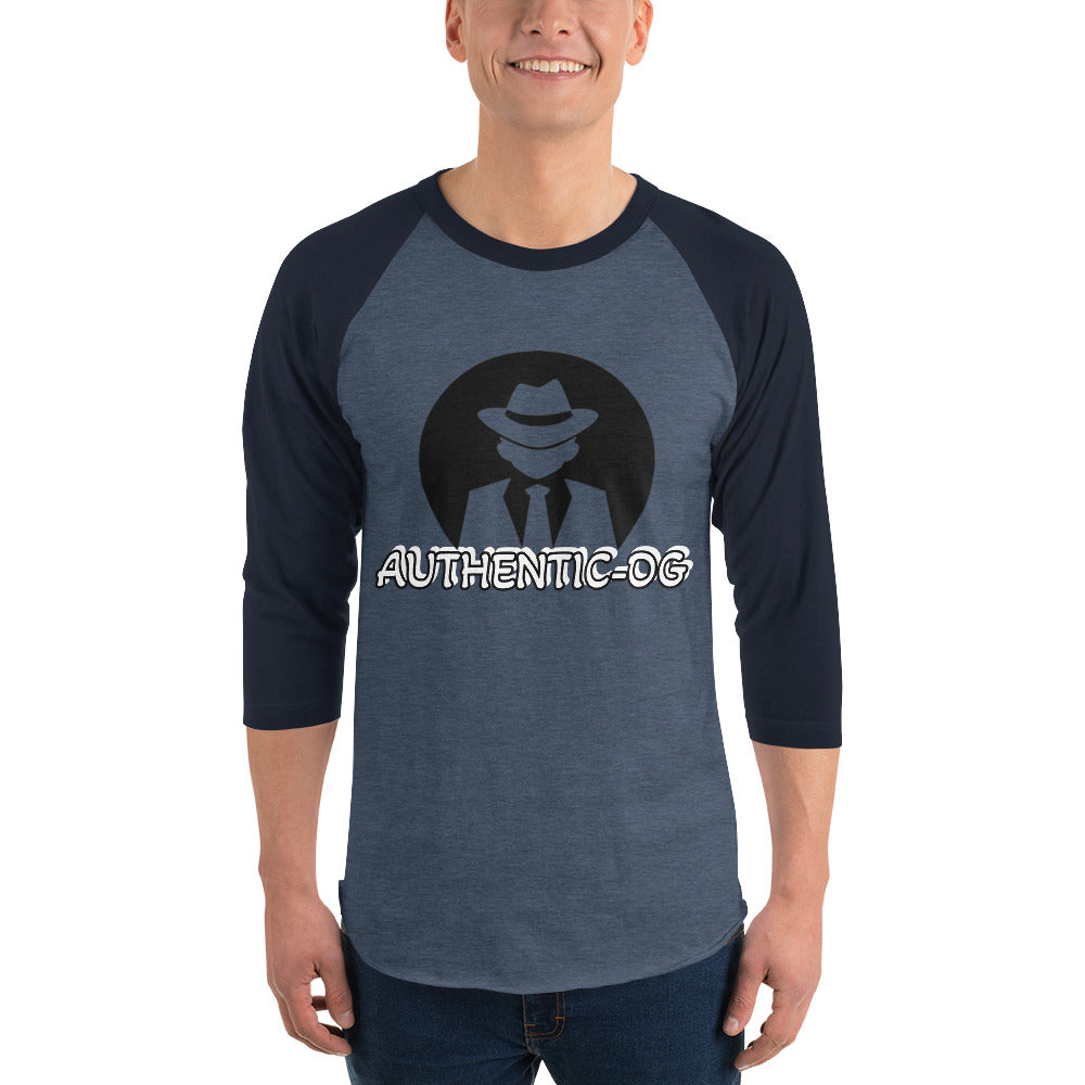 3/4 sleeve raglan shirt