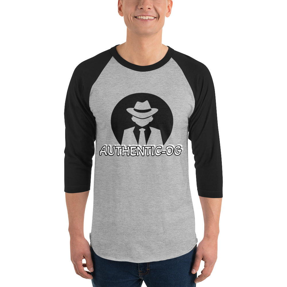 3/4 sleeve raglan shirt