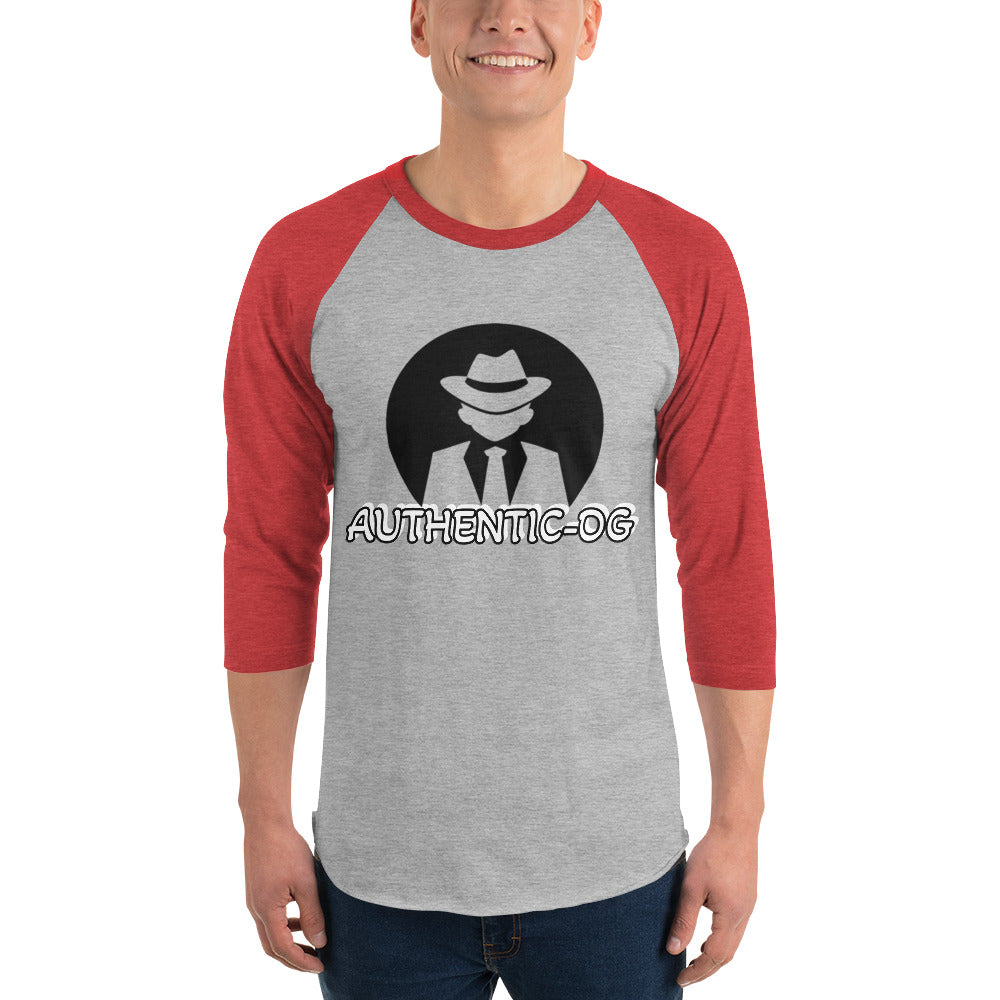 3/4 sleeve raglan shirt