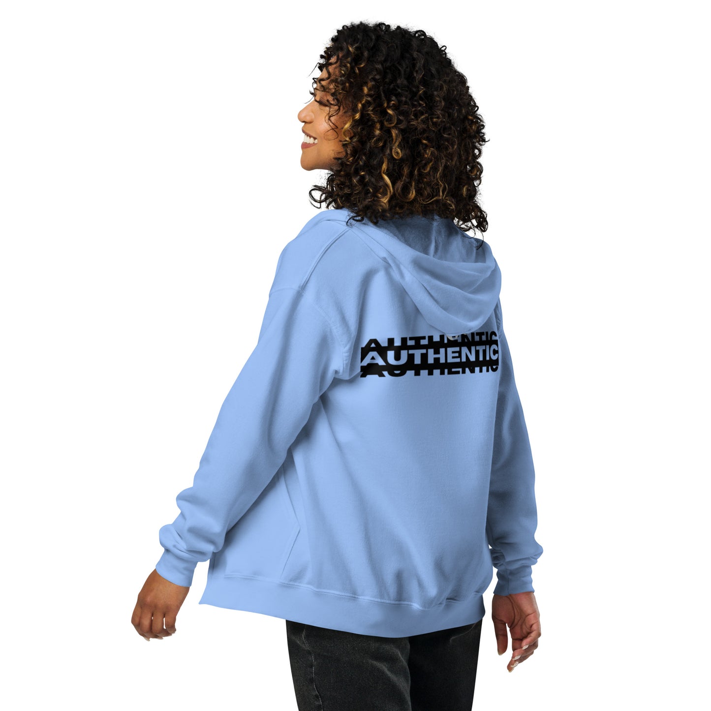 Unisex heavy blend zip hoodie