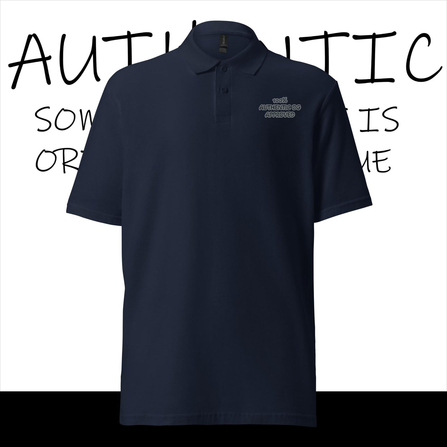 Unisex pique polo shirt