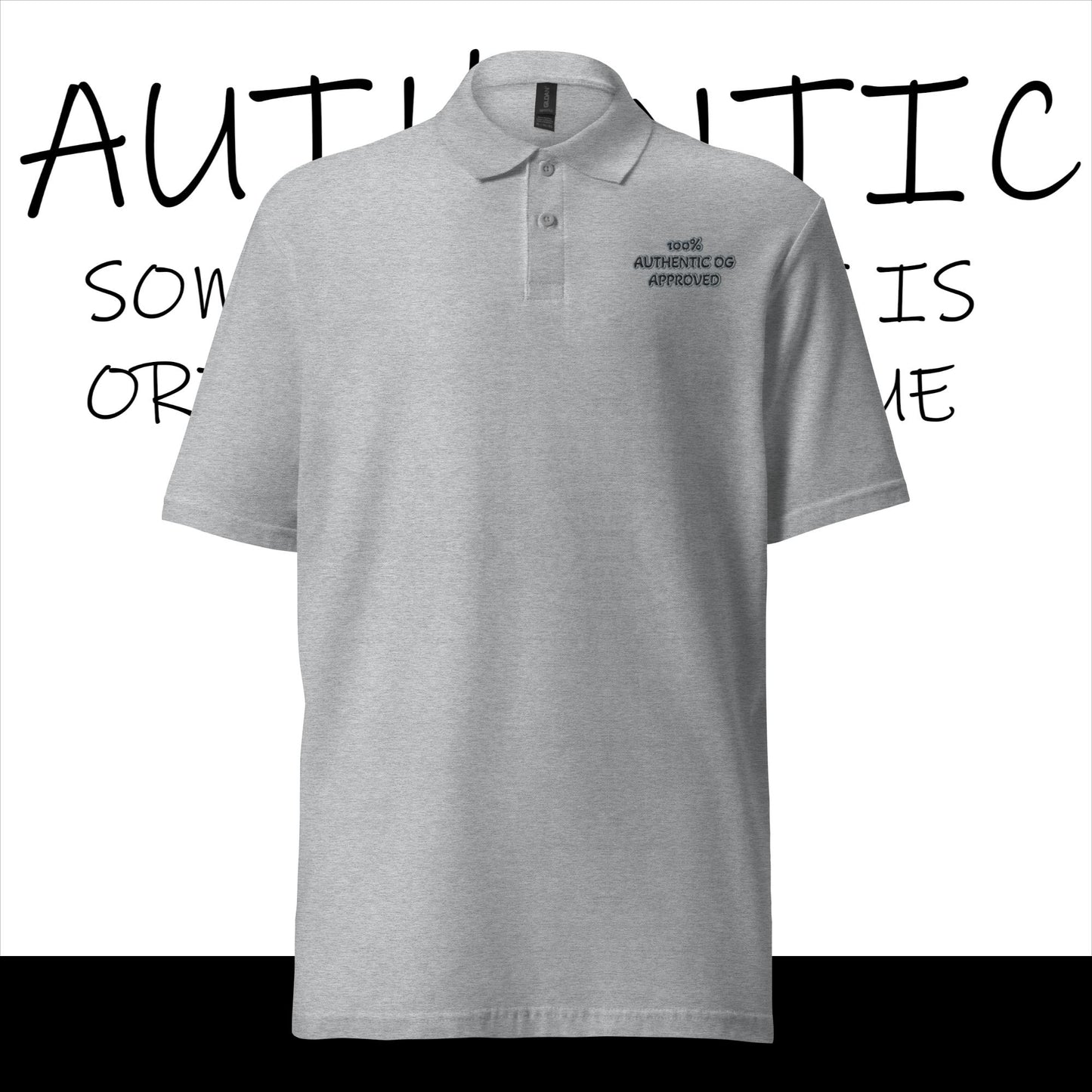 Unisex pique polo shirt