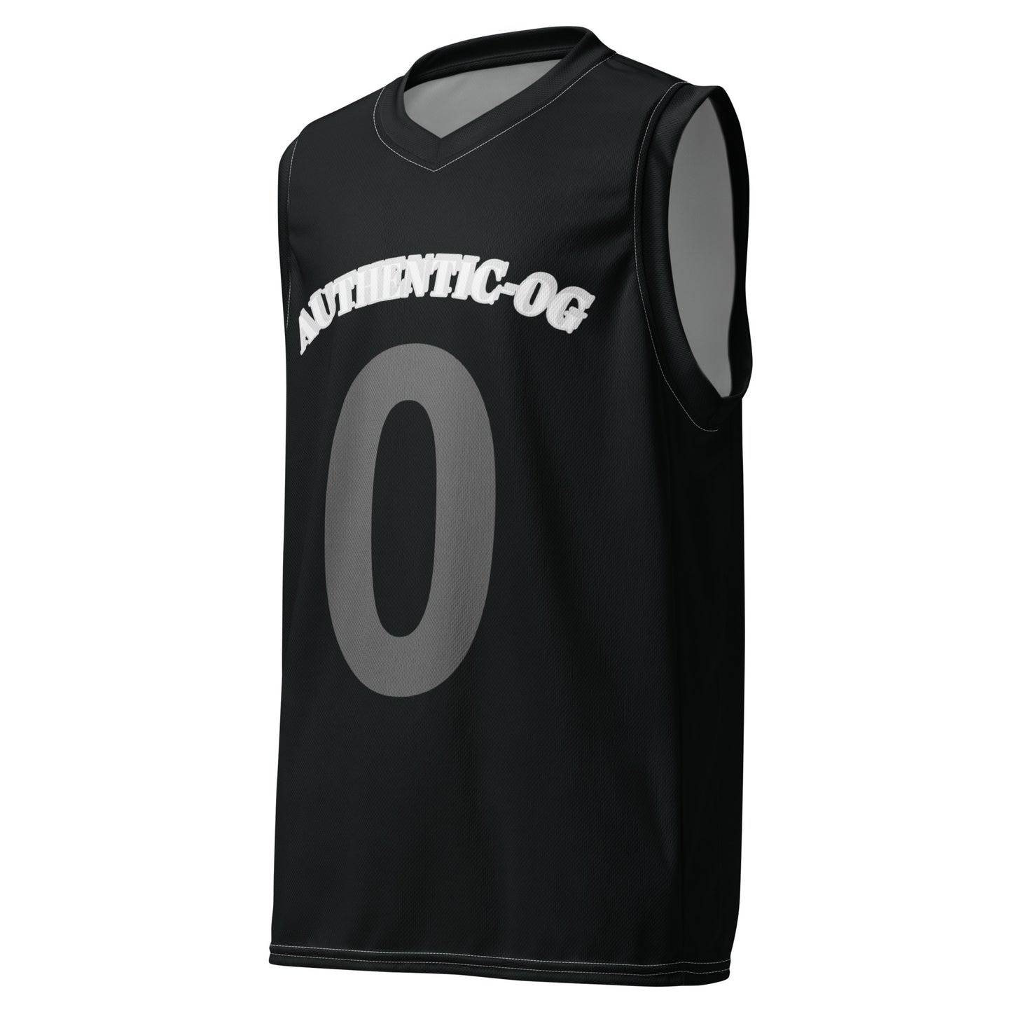 Recycled unisex basketball jersey